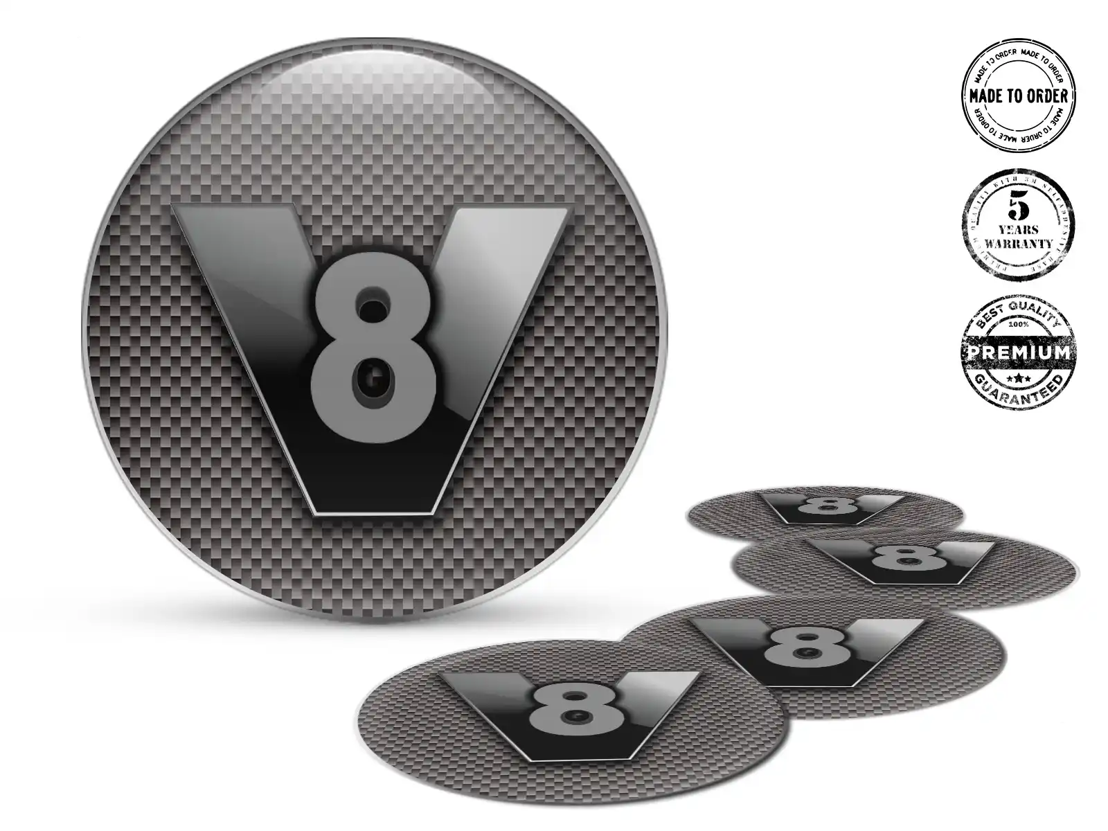 Wheel Stickers Racing High-End Drift Vehicle Style